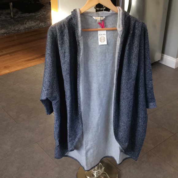 1️⃣LEFT‼️French Terry Hooded Kimono - Picture 6 of 8